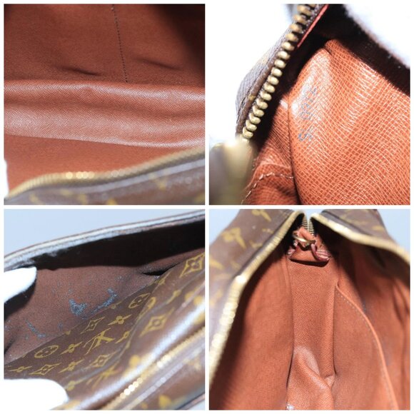 LOUIS VUITTON Monogram Compiegne 28 Clutch Bag M51845 LV Auth 100367 - Picture 15 of 16